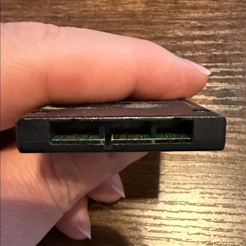 Sony Black PlayStation 2 Memory Card